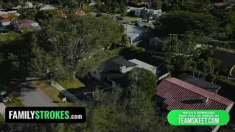 Hot Slutty Babes Share Stepfather's Big Cock