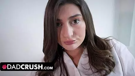 Dadcrush - Loving Stepdad Tries To Discipline Naughty Stepdaughter But Gets Horny And Fucks Her