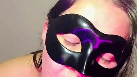 hey, check out this curvy mexican milf masturbating in see-through outfit for fun