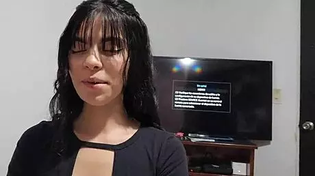 after losing the game laura gets roasted and fucked hard by her boss