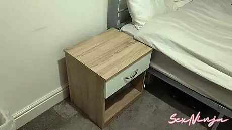 massaging big tits for growth 😍