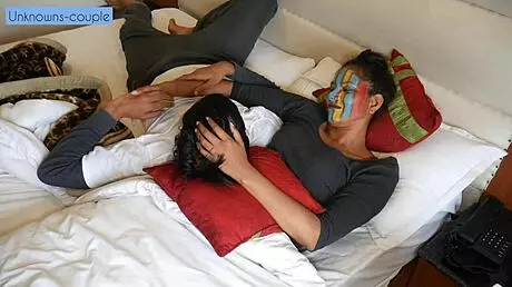 Room service guy Ravi visits horny Rachna again to fulfill her wild fantasies involving rough sex, deepthroat, and domination