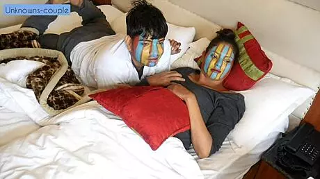 Room service guy Ravi visits horny Rachna again to fulfill her wild fantasies involving rough sex, deepthroat, and domination