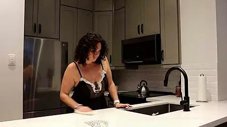 Betty's upside down maid scene